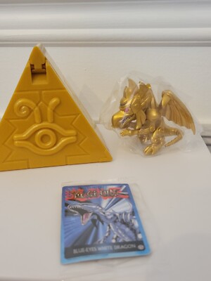 Yugioh Millennium Puzzle Series 1 Figure Winged Dragon of Ra Open Box Mint-image