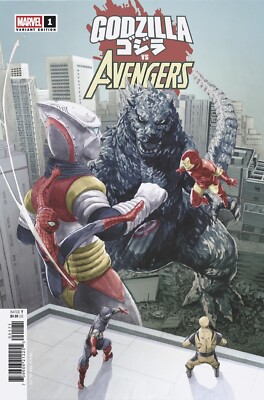 GODZILLA VS. AVENGERS #1 MITSUHIRO ARITA VARIANT MARVEL PRESALE 6/18/2025-image