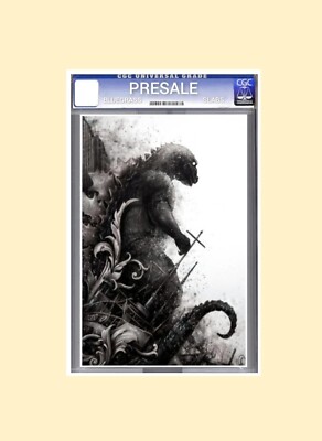 PRESALE Godzilla Monster Piece Theatre #3 CGC 9.8 Currey Virgin Edition LTD 450-image