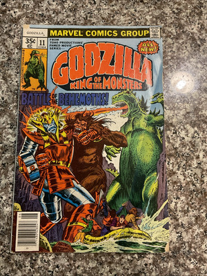 Godzilla # 11 Marvel Comic Book Toho Dinosaur Monster-image
