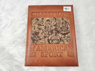 1981 Champions of American Sport by Marc Pachter, Mission Leather Hardcover-image