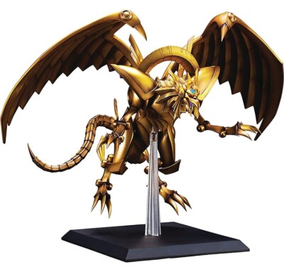 YU-GI-OH! DUEL MONSTERS THE WINGED DRAGON OF RA EGYPTIAN GOD STATUE FIGURE MINT!-image