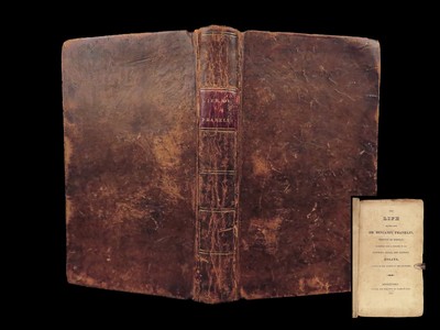 1823 Ben Franklin Autobiography Essays America Government Politics Middletown CT-image