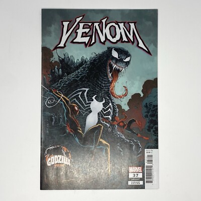 Venom #37 Dave Wachter Godzilla Variant Cover 2024 - IN HAND-image