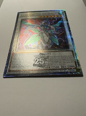 Yugioh Clear Wing Synchro Dragon Quarter Century QCR RA04-EN249-image