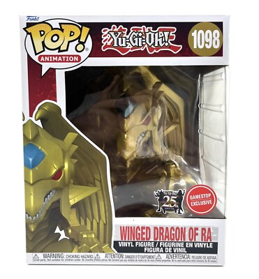 Funko Pop! Animation Yu-Gi-Oh! Winged Dragon of Ra 6” #1098 GameStop Exclusive-image