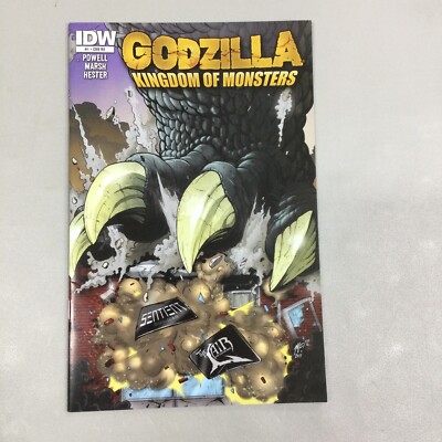 Godzilla Kingdom Of Monster #1 The Lair COMICS Exclusive IDW 2011 (GZ143)-image