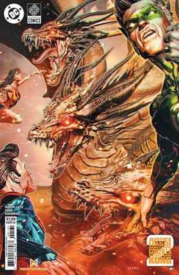 Justice League vs Godzilla vs Kong 2 #1 (Of 7) Cover E John Giang Foil Variant-image