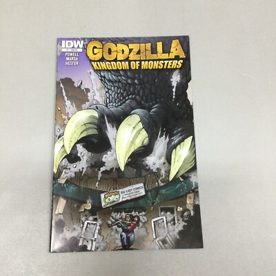 Godzilla Kingdom Of Monster #1 Big Easy Comics Retailer IDW 2011 (GZ48)-image