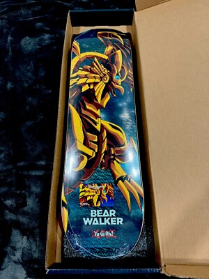 Bear Walker x Yu-Gi-Oh The Winged Dragon Of Ra HOLOGRAPHIC #191/250 Skate Deck-image