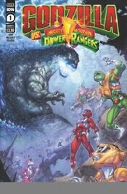 GODZILLA VS MIGHTY MORPHIN POWER RANGERS-image