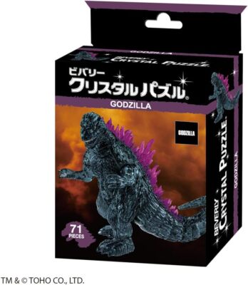 Beverly Crystal Puzzle 71 Piece Godzilla 50299 3D Puzzle-image