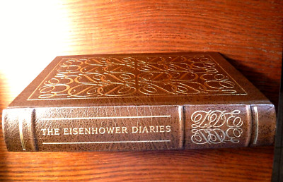Vtg 1989 Easton Press THE EISENHOWER DIARIES 1937-1967 Library Of The Presidents-image