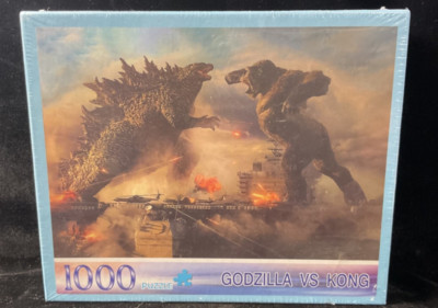 Unopened Godzilla VS. King Kong 1000piece puzzle-image