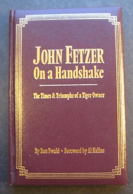 John Fetzer On A Handshake Special Edition signed Freehan Lolich Horton signed-image