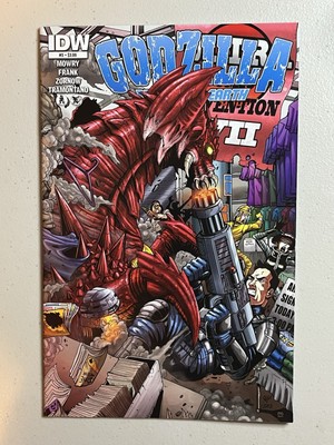GODZILLA RULERS OF EARTH #3 AUG. 2013 IDW COVER BY MATT FRANK ~ Free Shipping-image