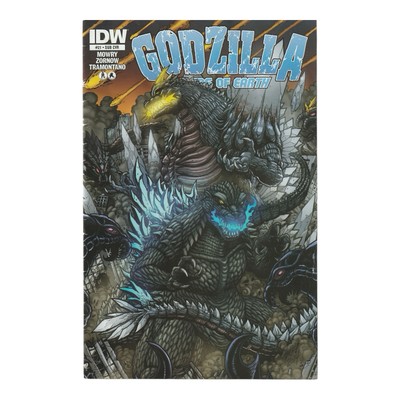 Godzilla Rulers Of Earth No 21 IDW Comics 2015 Zornow Sub Variant Low Print-image