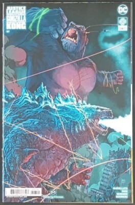 Justice League Vs Godzilla Vs Kong #7 Mikel Janin 1:25 Variant Cover D NM-image