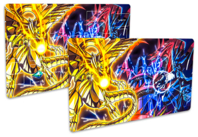 No.772 Yugioh TCG Playmat Egyptian Gods Sky Dragon Tormentor Winged Dragon of Ra-image