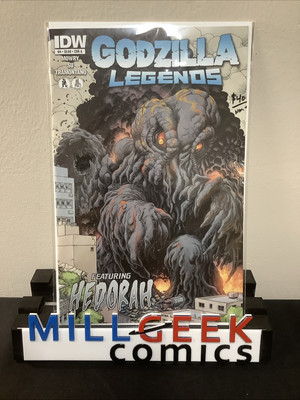Godzilla: Legends #4 (IDW February 2012) NM- (9.2) Art Adams Cover, Hedorah-image