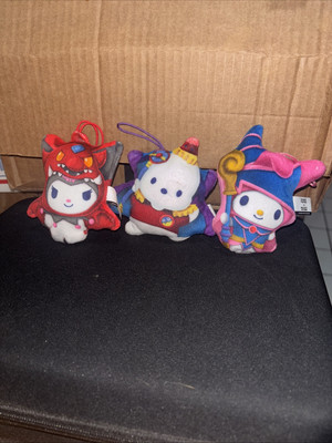 Hello Kitty Yu-gi-oh McDonalds Happy Meal Toys x Set of  3  Kuromi My Melody-image