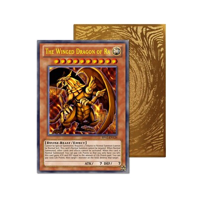 The Winged Dragon of Ra Metal Orica Card - Yu-Gi-Oh!-image