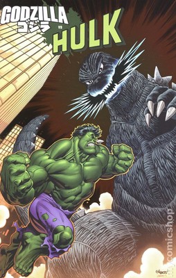 Godzilla vs. Hulk 1F VF 2025 Stock Image-image