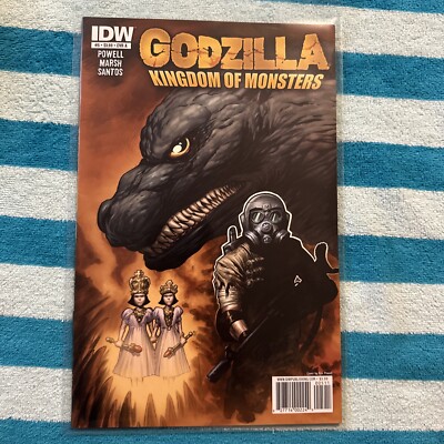 Godzilla: Kingdom of Monsters #5A Direct Edition Cover (2011-2012) IDW Comics-image