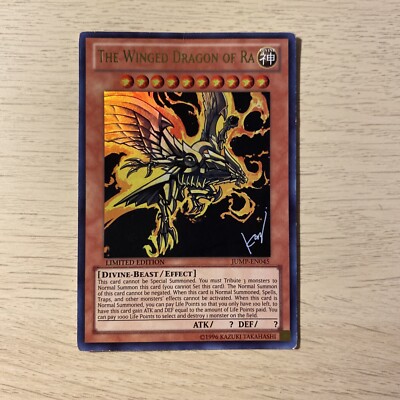 The Winged Dragon of Ra- Limited Edition (JUMP-EN045); LP Condition-image