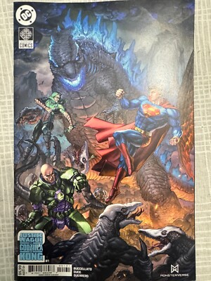 Justice League vs Godzilla vs Kong 2 #1 - Alan Quah Variant-image