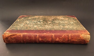 Antique Leather Bound Book Bow Bells Literary Illustrated Periodical 1868 London-image