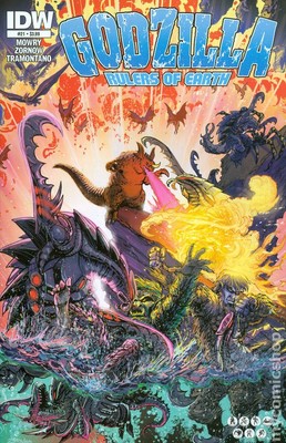 Godzilla Rulers of Earth #21 FN+ 6.5 2015 Stock Image-image