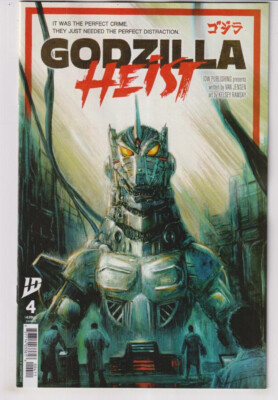 GODZILLA HEIST #4 (IDW 2025) 