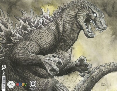 Godzilla's Monsterpiece Theatre: #3 Arthur Adams - Virgin Foil (Limited 500)-image