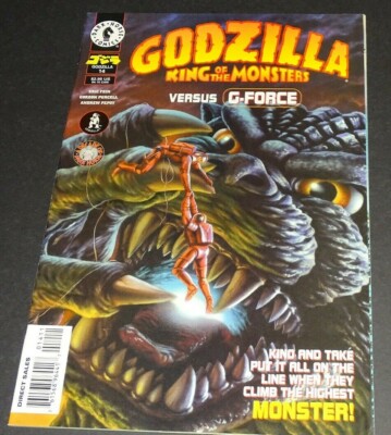 GODZILLA KING OF THE MONSTERS # 14 NM (1996.DARK HORSE ) VS G-FORCE -image