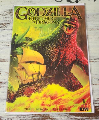 NM Godzilla: Here There Be Dragons #1 (2023)  IDW Publishing Comic Comics-image