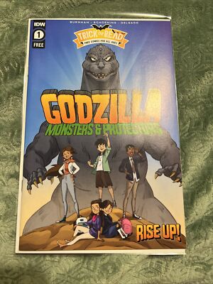 IDW Halloween Trick Or Read Godzilla Monsters & Protectors #1 No Stamp FCBD 2022-image