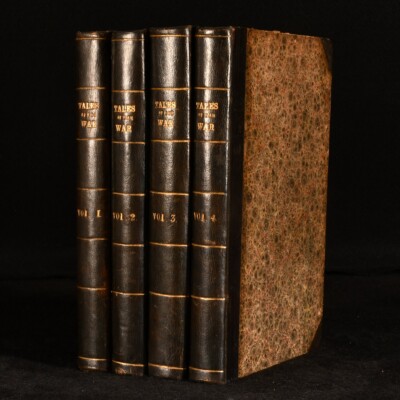 1838-1840 4vol Tales of the War Naval and Military Chronicle Napoleonic Wars-image