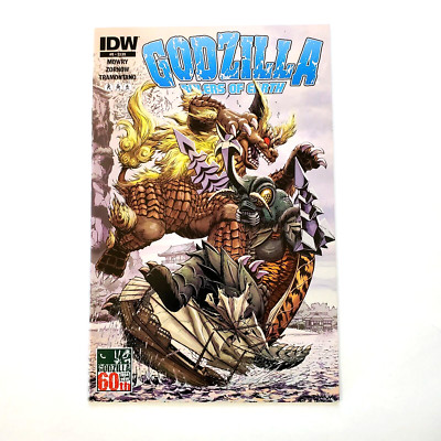 Godzilla Rulers of Earth #9 First Print IDW Comic Book 2014 Chris Mowry-image