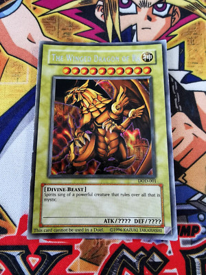 The Winged Dragon of Ra dod-001 (HP) Prismatic-Secret Rare Yu-Gi-Oh!-image