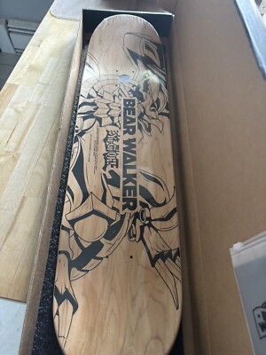 Bear Walker Limited YuGiOH Skateboard Winged Dragon Of Ra RARE #828/2500-image