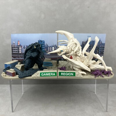 1996 Bandai Godzilla Gamera vs Legion DX Battle Diorama Kaiju Figure Set Japan-image