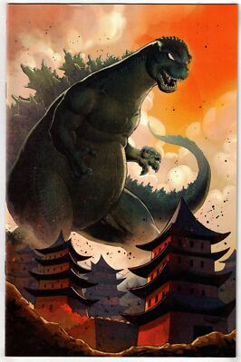 GODZILLA HERE THERE BE DRAGONS II SONS OF GIANTS #1-SAJAD SHAH EXCLUSIVE VARIANT-image