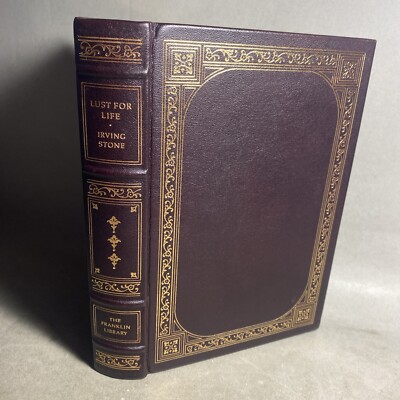 Franklin Library : SIGNED Irving Stone - Lust for Life 1981 Leatherbound / LEO-image