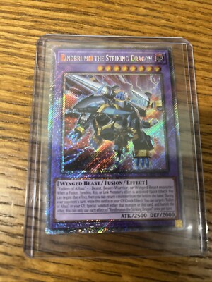Rindbrumm the Striking Dragon (Platinum Secret Rare) RA02-EN025 25th Anniversary-image