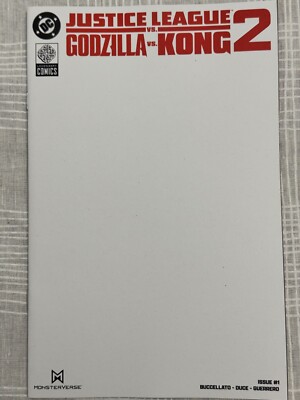 Justice League vs Godzilla vs Kong 2 #1 - blank cover-image