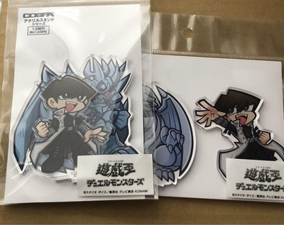 YuGiOh! Duel Monsters Acrylic Stand Set Seto Kaiba & BlueEyes White Dragon Obel-image