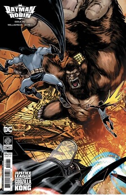 BATMAN AND ROBIN 2 BALDEON GODZILLA VS KONG VARIANT 1ST APP OF SHUSH NM-image