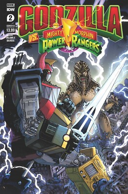 GODZILLA VS POWER RANGERS 2 CVR B NETHO DIAZ (IDW PUBLISHING) 4422D-image