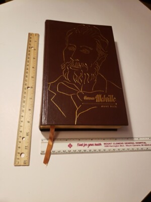 Herman Melville Moby Dick gold gilted special edition 1998 HC Book -image